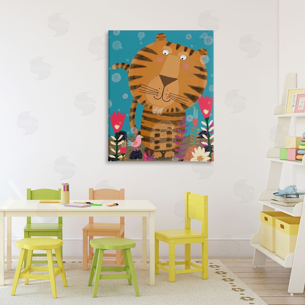 Carla Daly Boho Tiger & Flowers 
