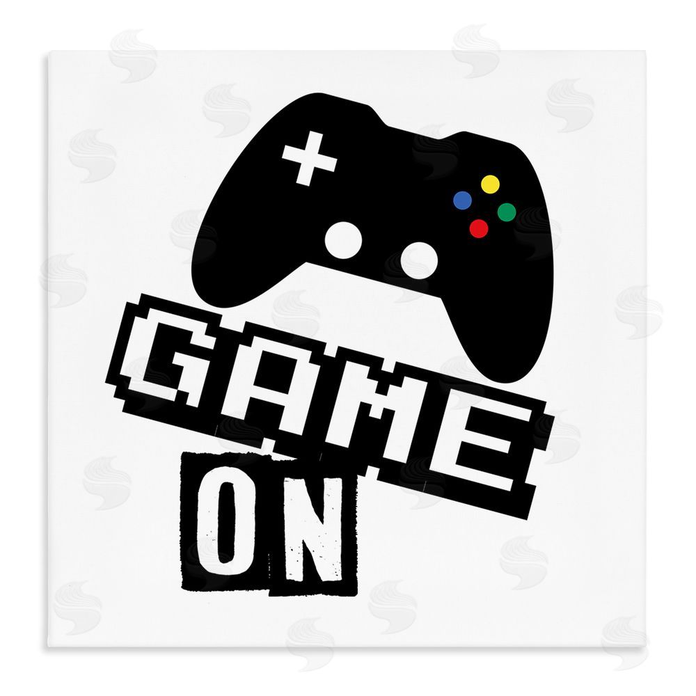 Marcus Prime Playful Game On Stretched Canvas Wall Art Print