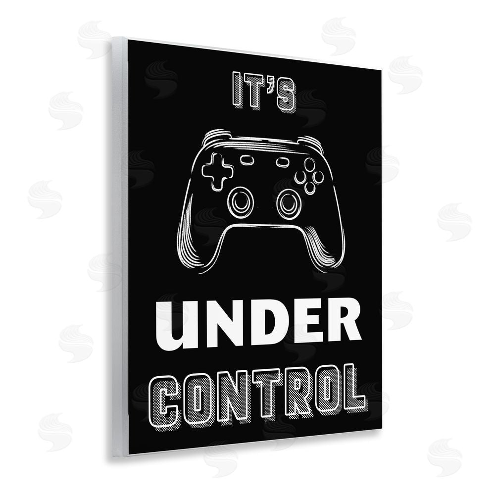 Marcus Prime Under Control Gamer Wooden Wall Plaque Art Print