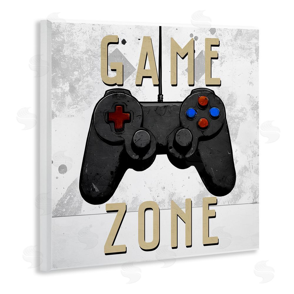 Kim Allen Game Zone Control Wooden Wall Plaque Art Print