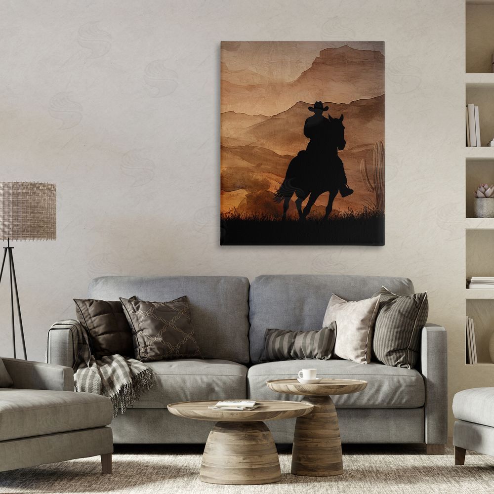 Kim Allen Cowboy's Sunset Ride 