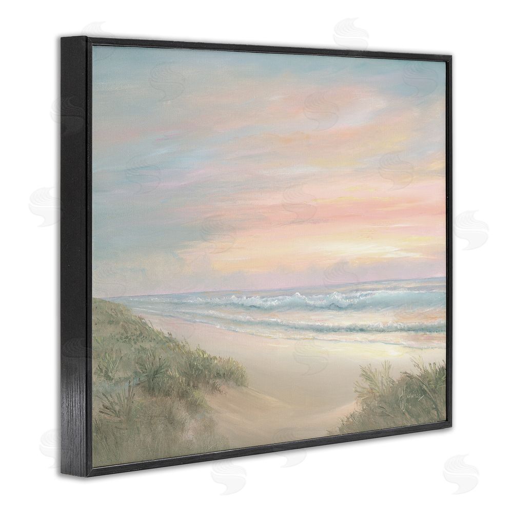 Georgia Janisse Calm Of The Morning Black Framed Giclee Wall Art Print