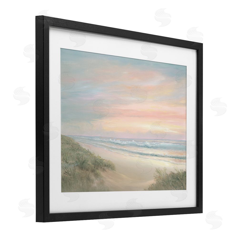 Georgia Janisse Calm Of The Morning Black Framed Print Under Glass Wall Art
