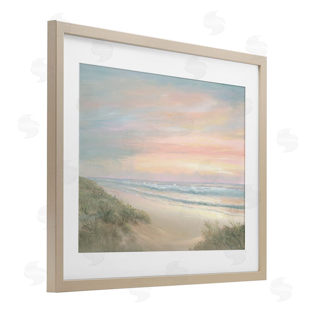 Georgia Janisse Calm Of The Morning Brown Framed Print Under Glass Wall Art