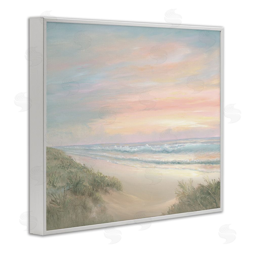 Georgia Janisse Calm Of The Morning White Framed Giclee Wall Art Print