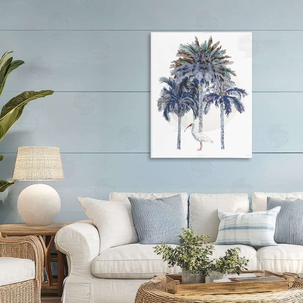 Stellar Design Studio Tropical Palm Trio & Ibis