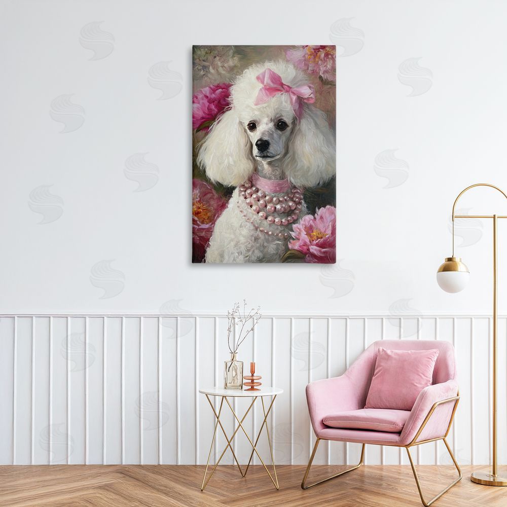 Tina LeCour Petals & Pearls Poodle