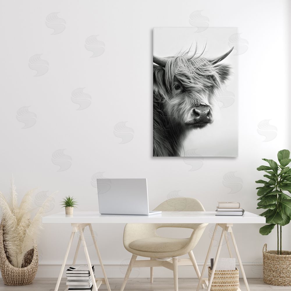 Tina LeCour Young Highland Cow Portrait