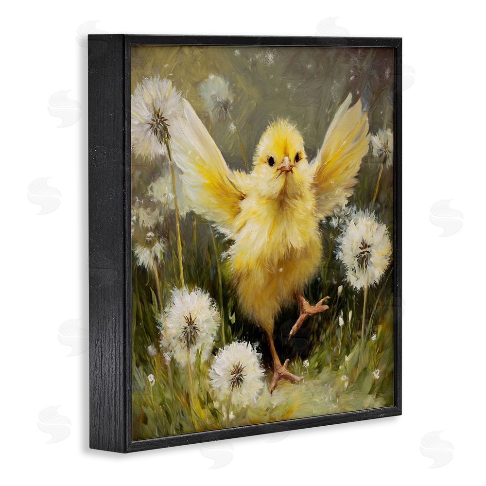 Tina LeCour Free As A Peep Black Framed Giclee Wall Art Print