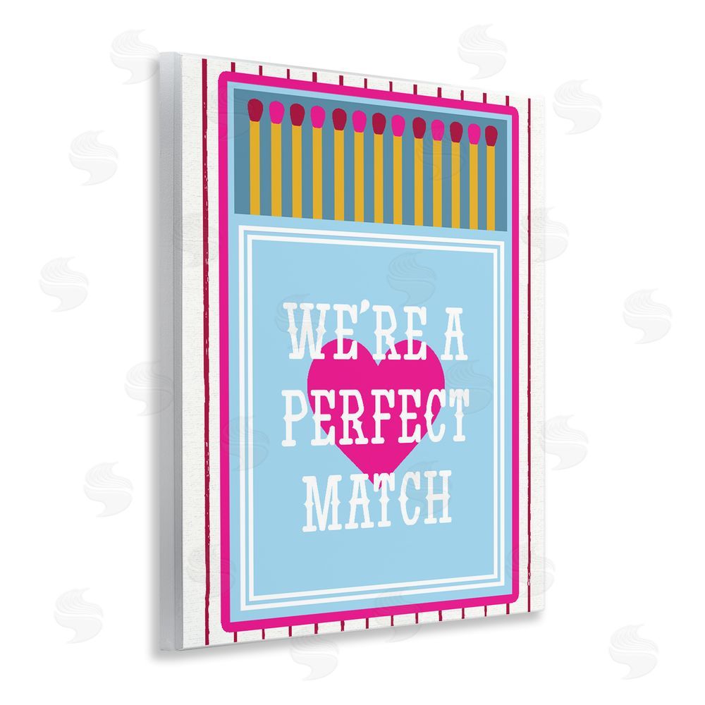 Lil' Rue We're A Perfect Match Wall Plaque Printed Art