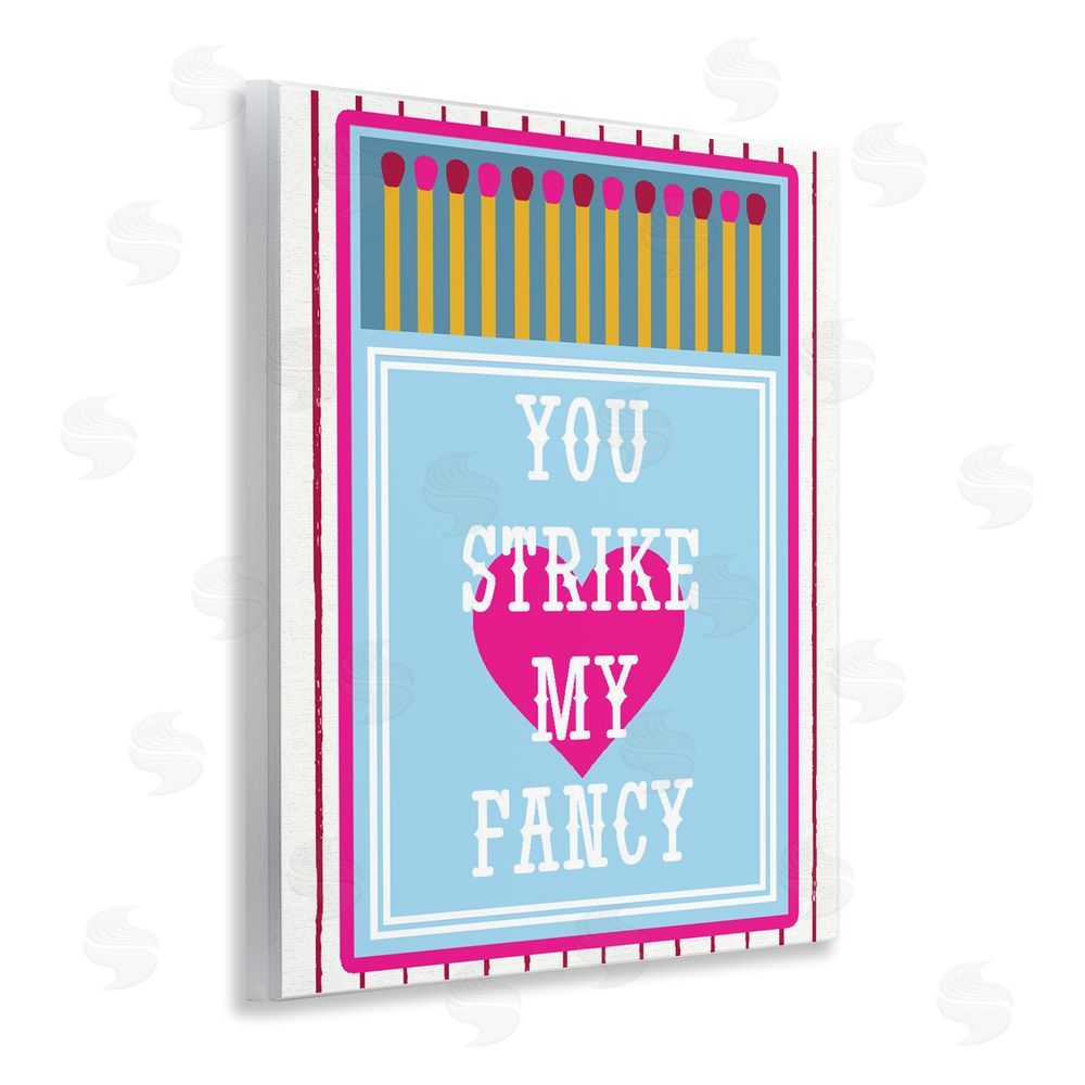 Lil' Rue You Strike My Fancy Wall Plaque Printed Art