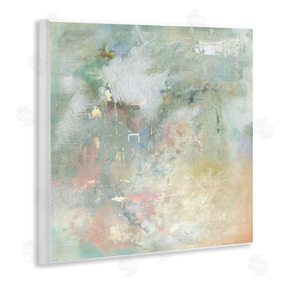 Carol Robinson Ethereal Brushstroke Harmony Wooden Wall Plaque Art Print