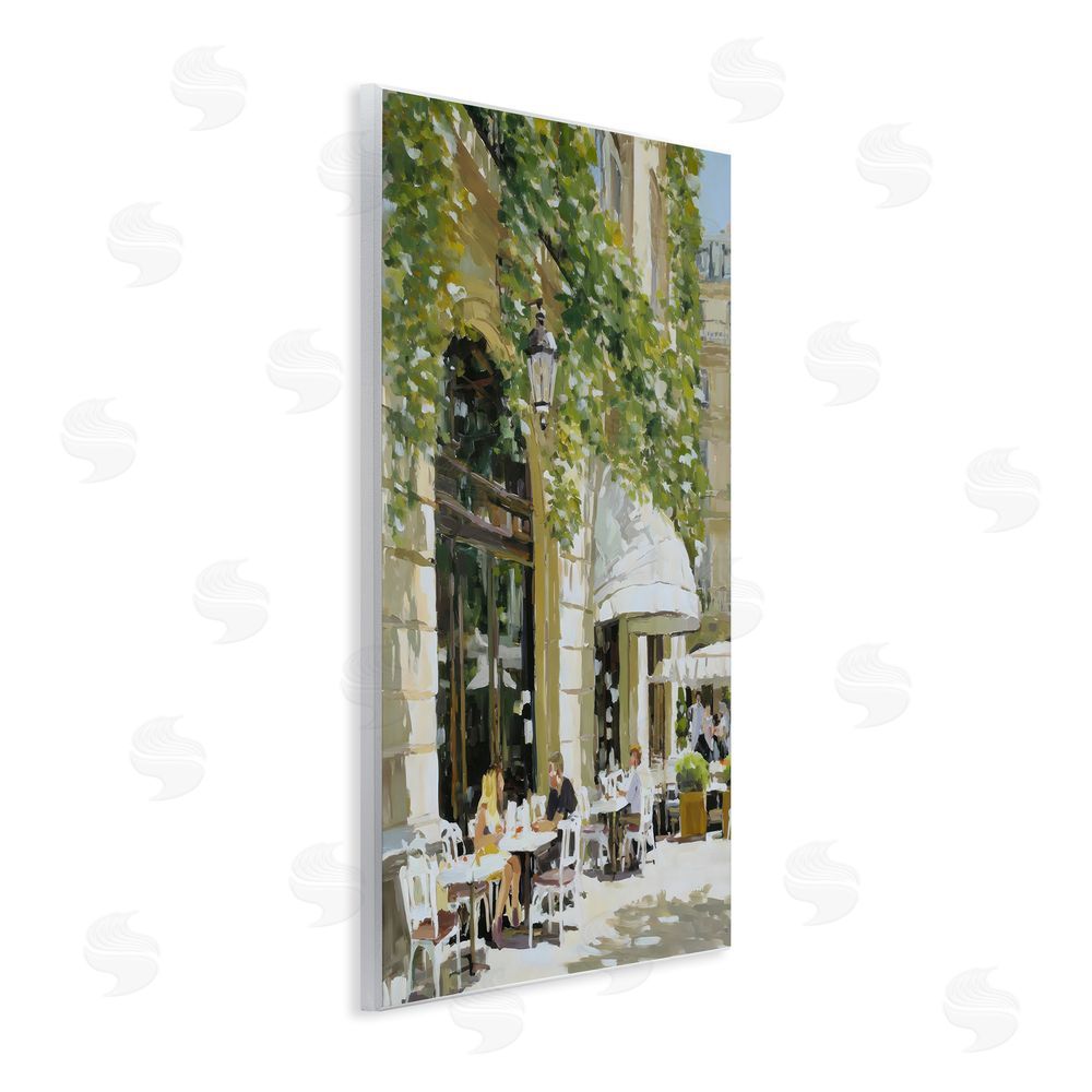 Petal Prints Design Sunny Day Cafe Terrace Wall Plaque Printed Art