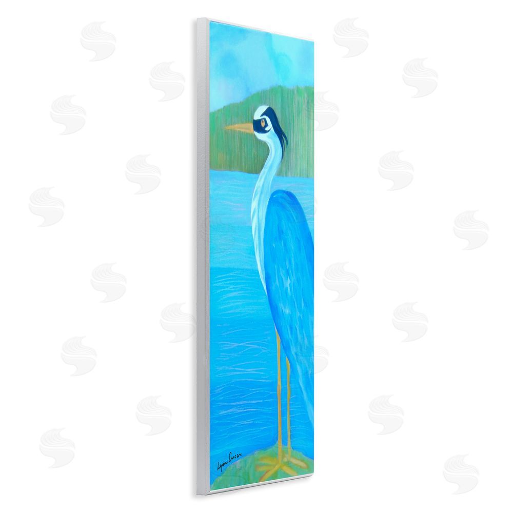 Lynn Ericson Fine Art Great Blue Heron Wall Plaque Home Decor Art Print