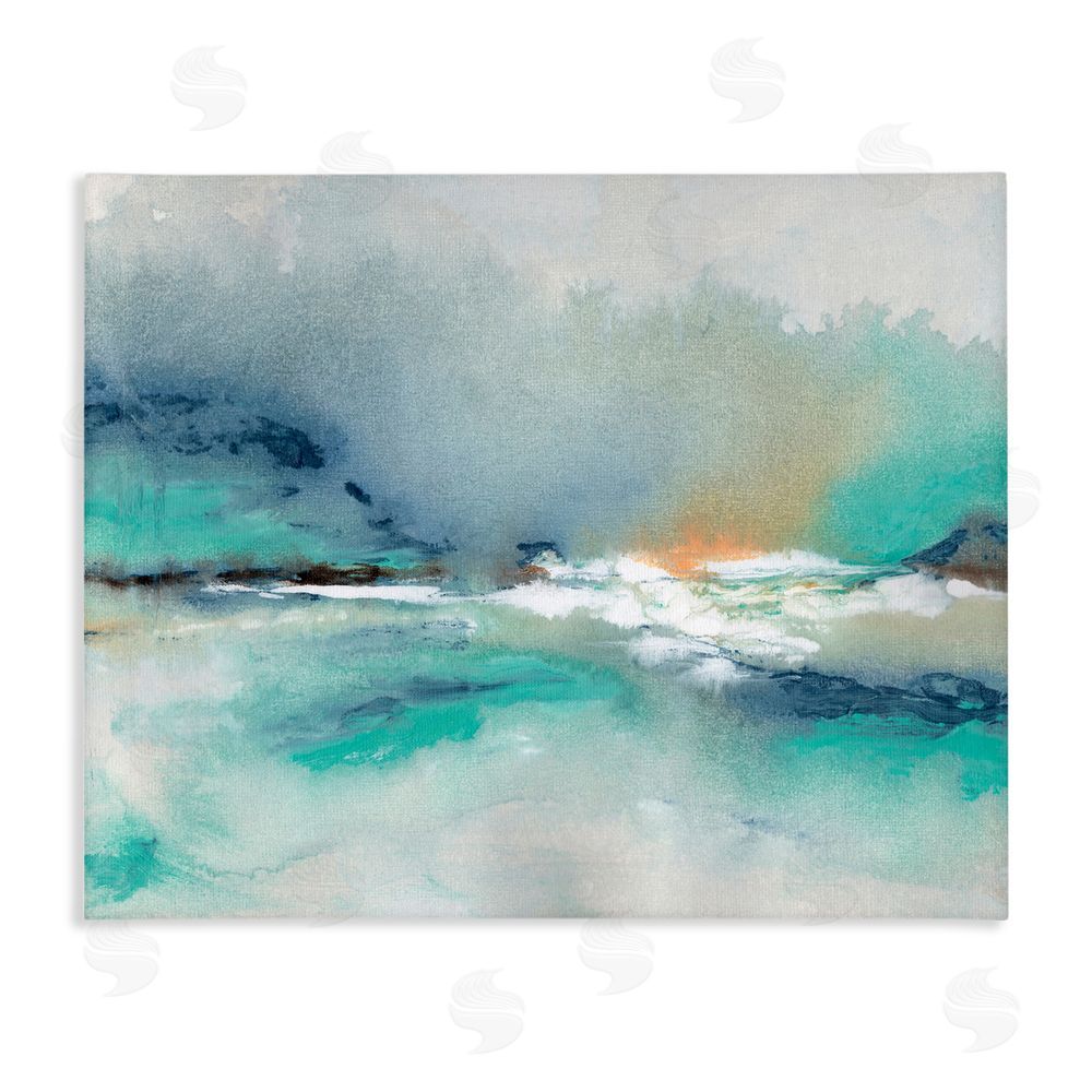 NLS Design Sun Bleached Crossing Stretched Canvas Wall Art Print