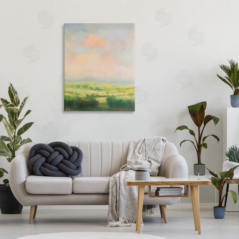 William McCarthy Springtime Farnese Landscape Stretched Canvas on Wall