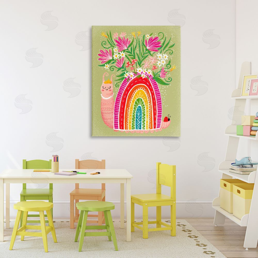Emiko Rainbow Blooming Rainbow Snail