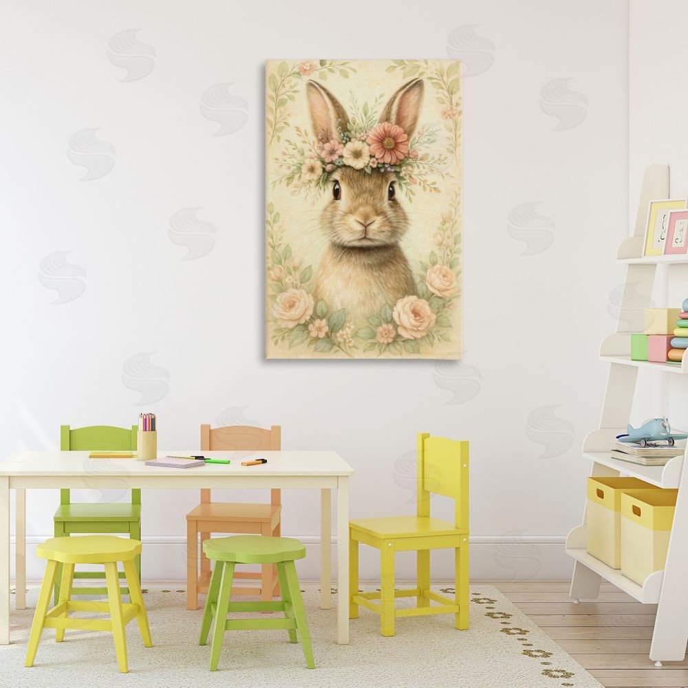 Kelley Parker Blossom Crowned Bunny