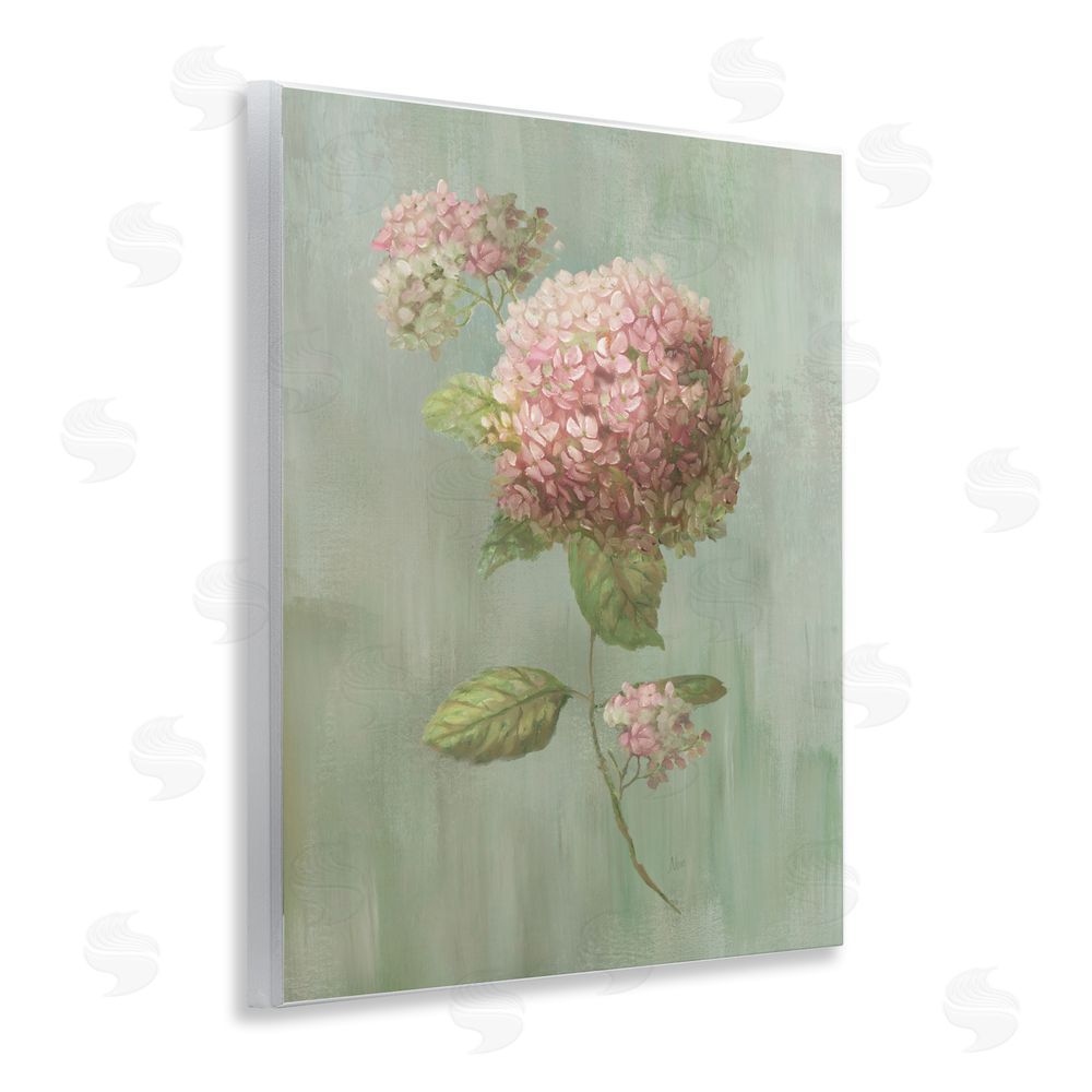 Nan Single Hydrangea Bushel Wall Plaque Printed Art