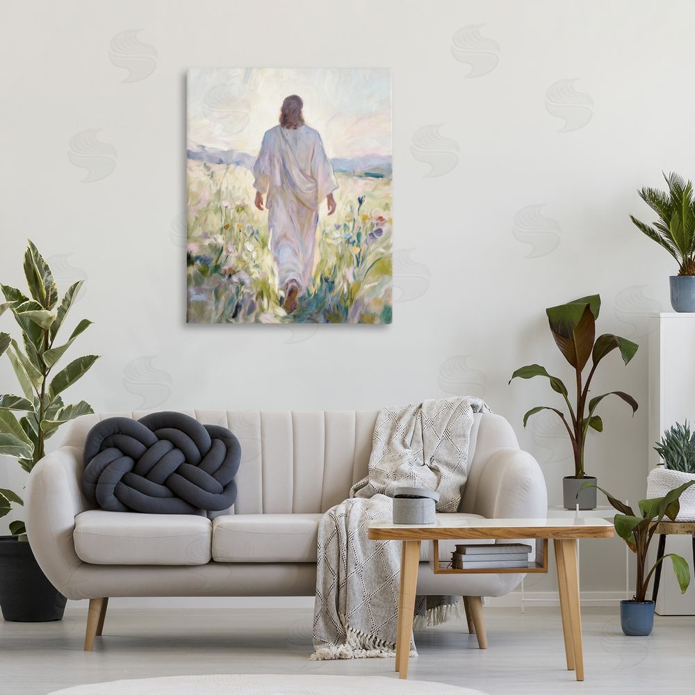 Kim Allen Wildflower Faithful Follower Stretched Canvas on Wall