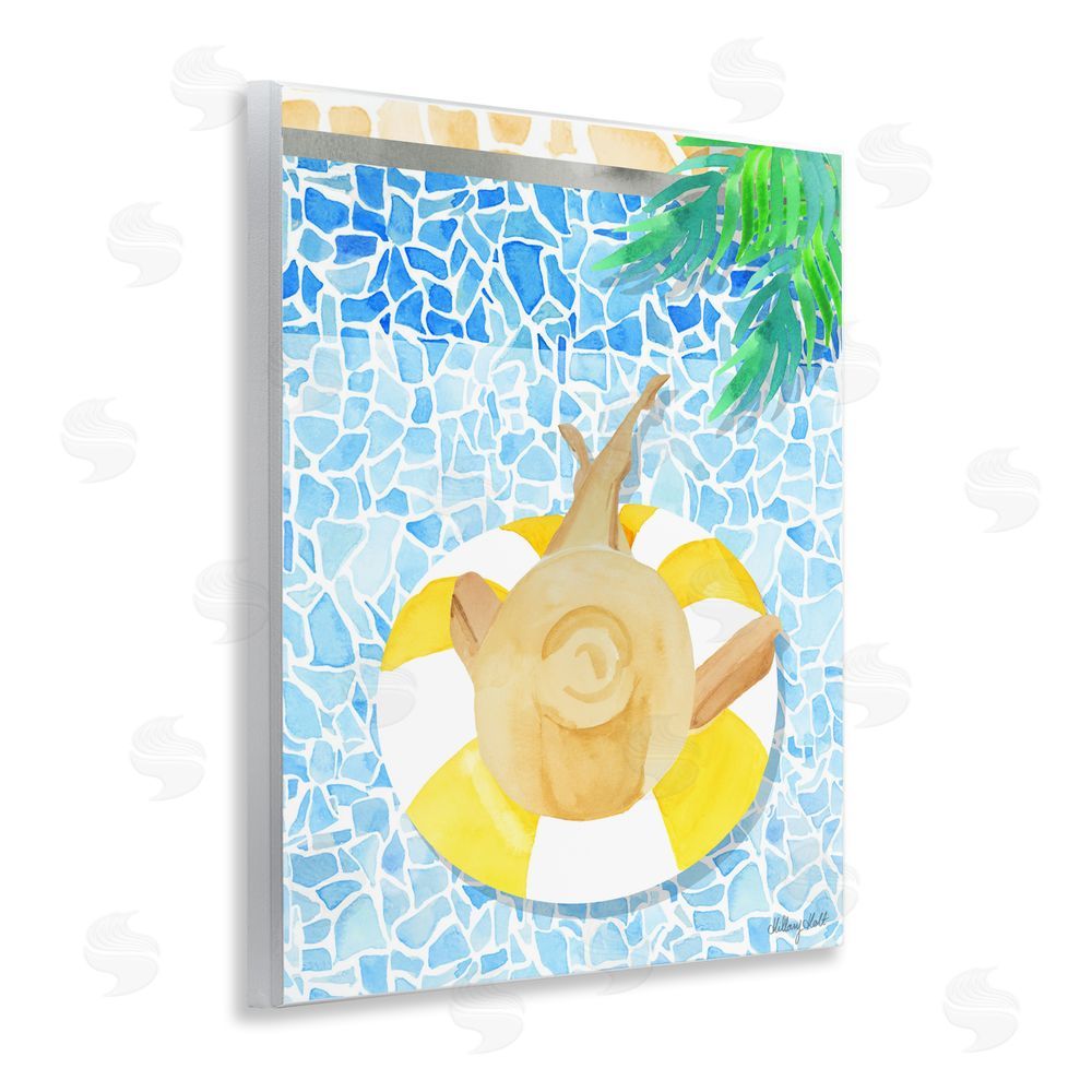 Hillary Holt Summer Poolside Drift Wall Plaque Printed Art