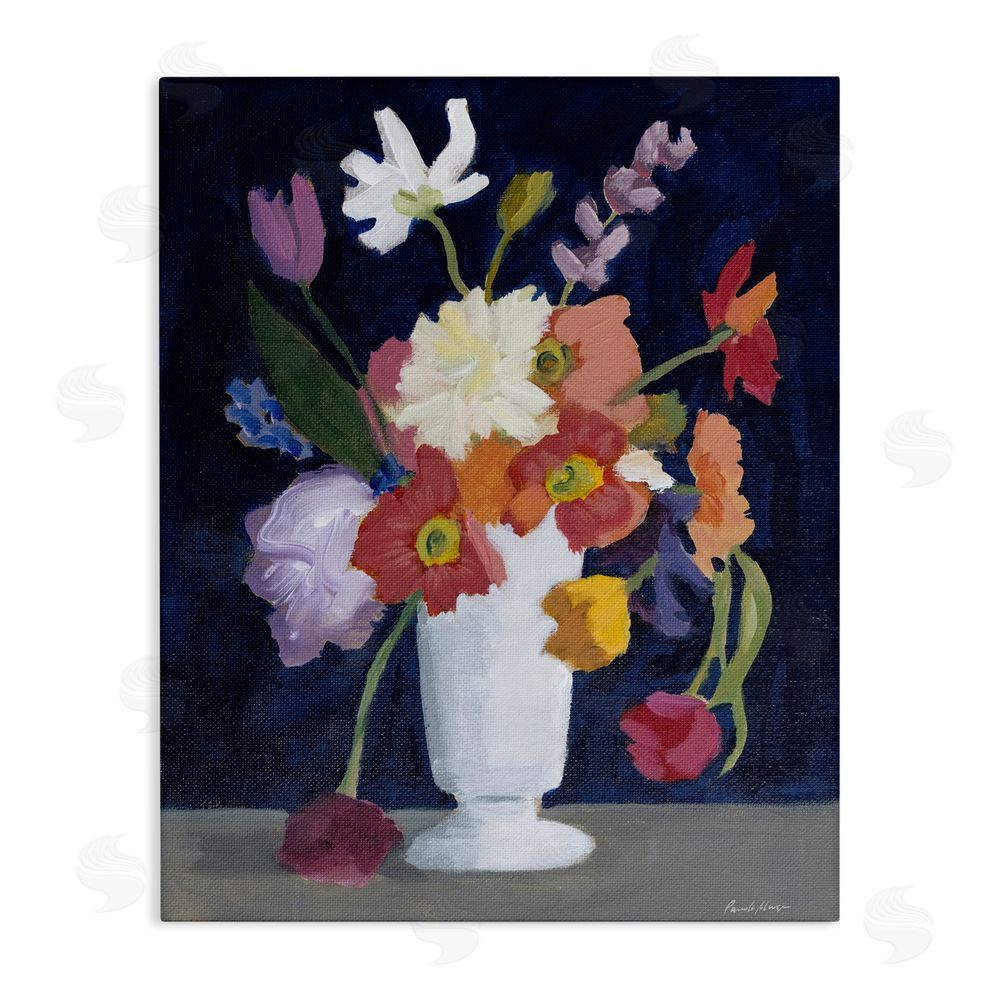 Pamela Munger Bountiful Collection of Florals Stretched Canvas Wall Art Print