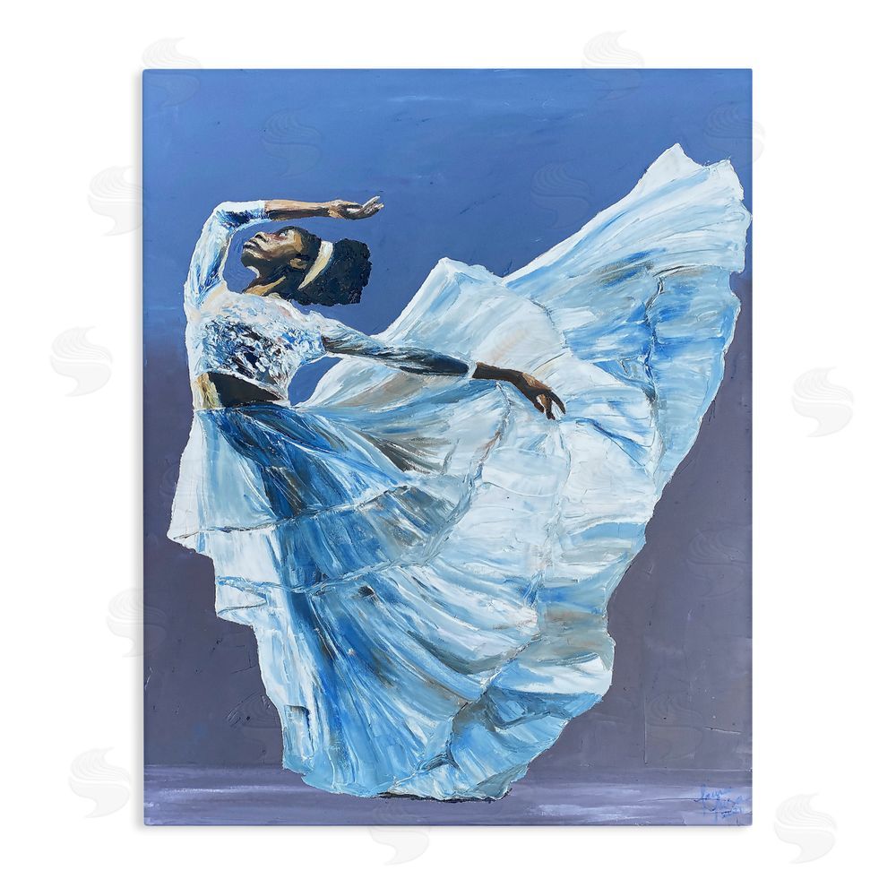 Lauren Luna Young Queen Dancer Stretched Canvas Wall Art Print