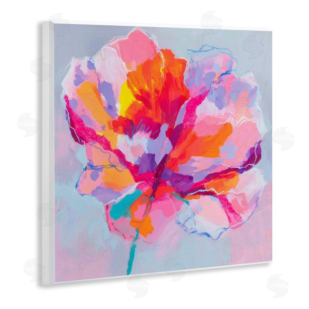 Chromatic Storm Studio The Open Petal Expression Wall Plaque Printed Art