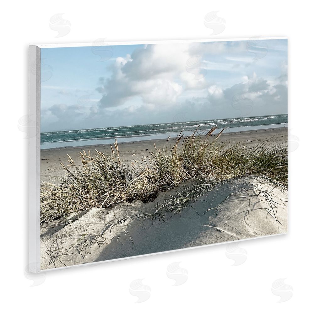 Noah Bay Beachy Sand Dune Heaven Wooden Wall Plaque Art Print