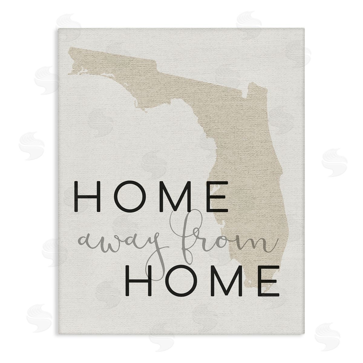 Home Sweet Florida Typography Canvas Wall Art, Home Decor by Stupell Studio