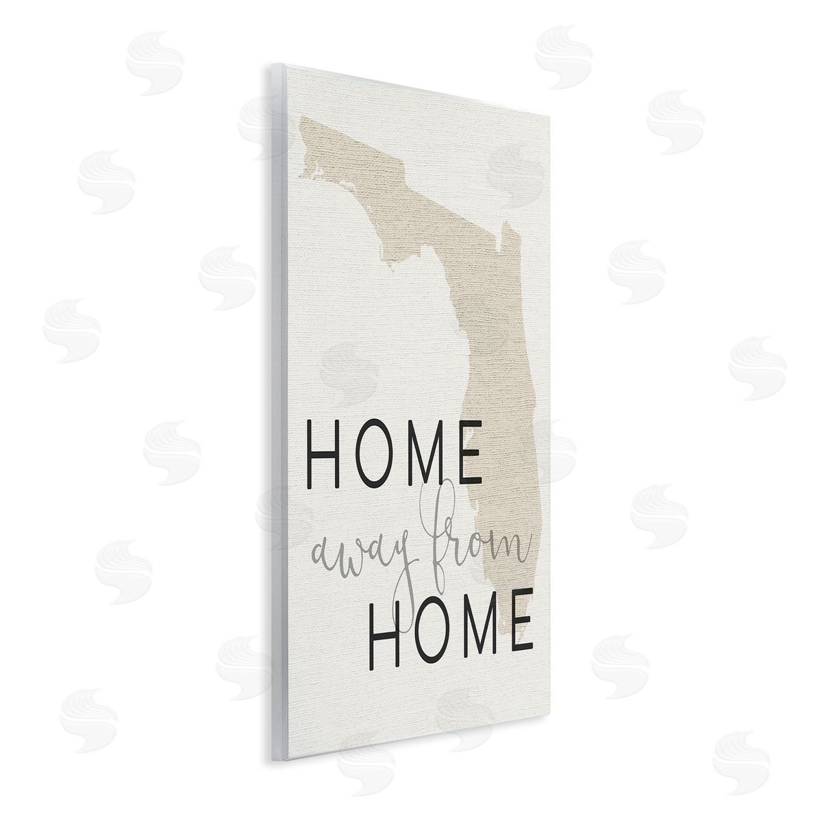 Home Sweet Florida Typography Wood Plaque Wall Art, Home Decor by Stupell Studio