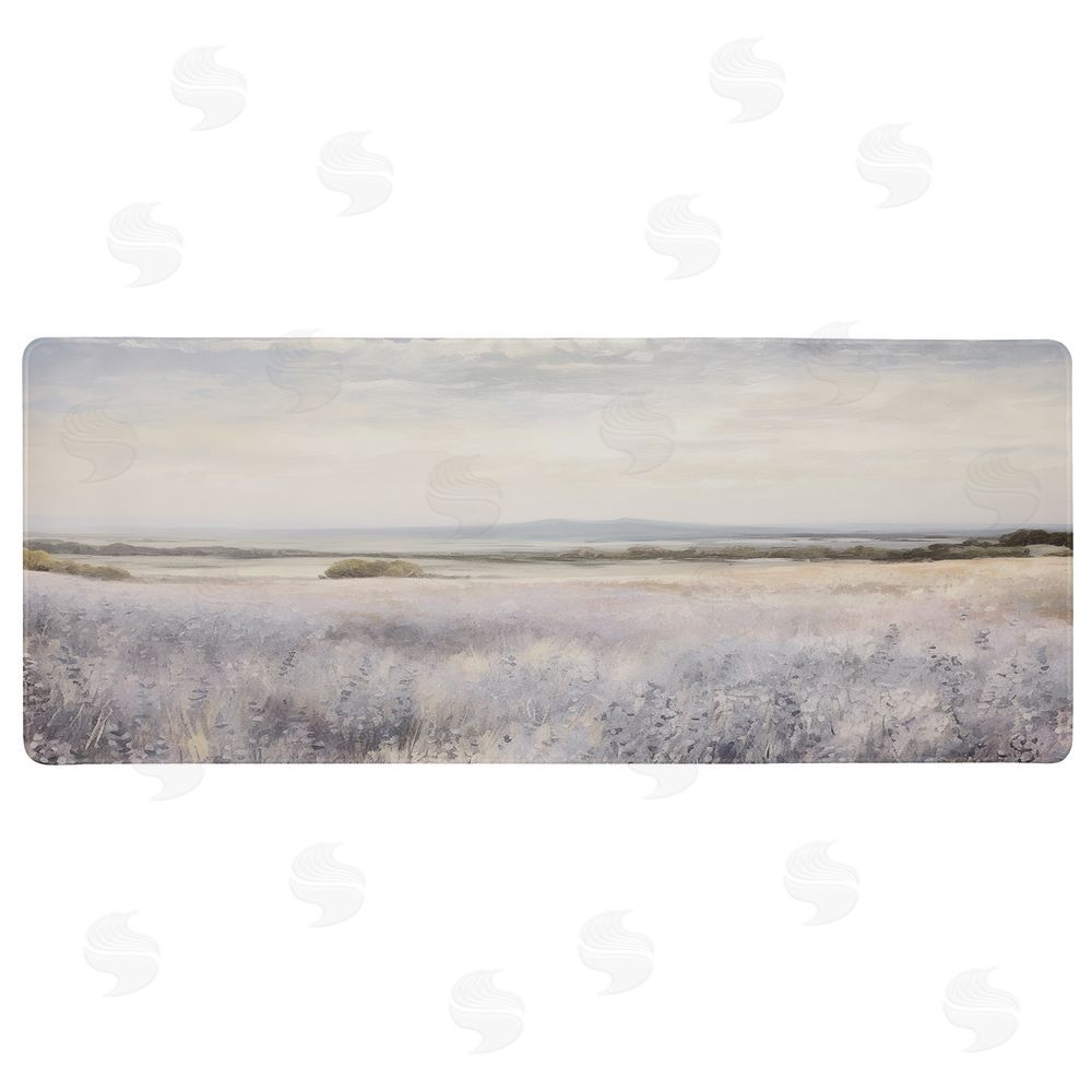 Raymond Powers Pastoral Vista with Distant Mountain
