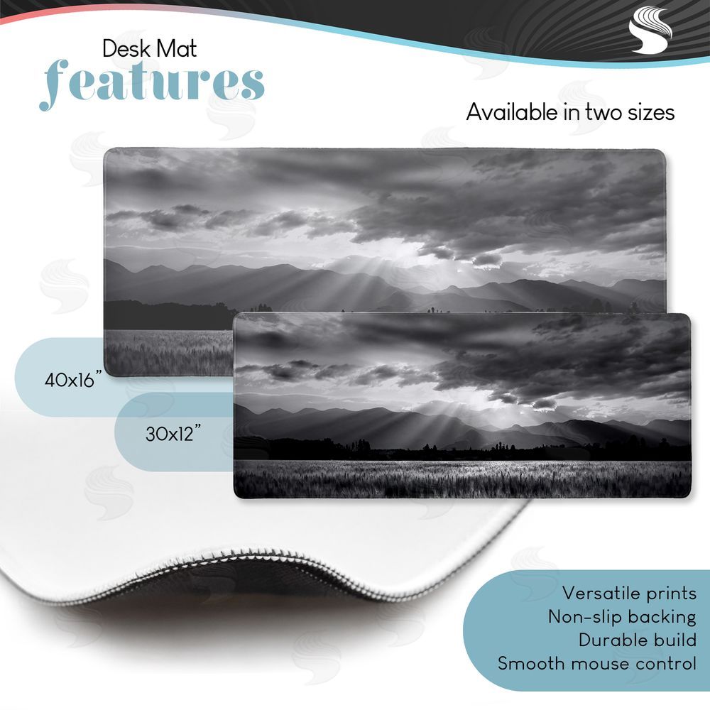 Steve Toole Dramatic Monochrome Mountains