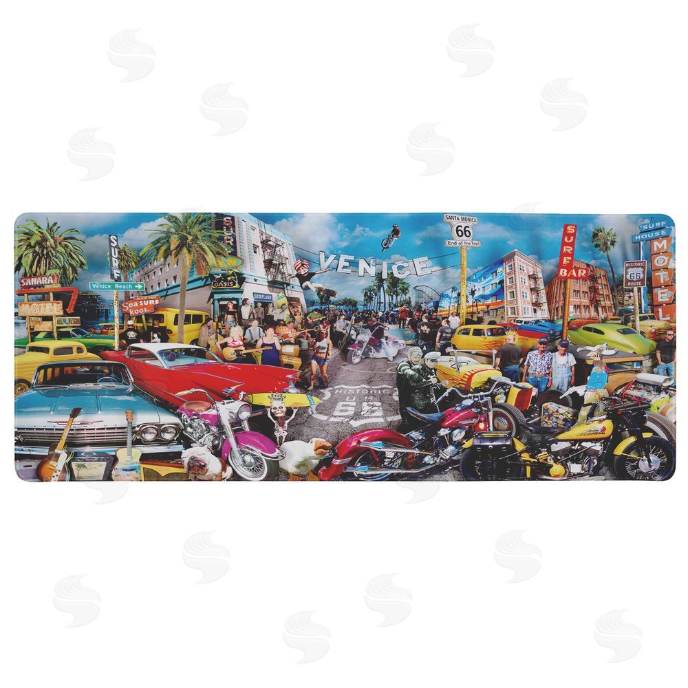 John Roy Beach Travel Cultural Collage