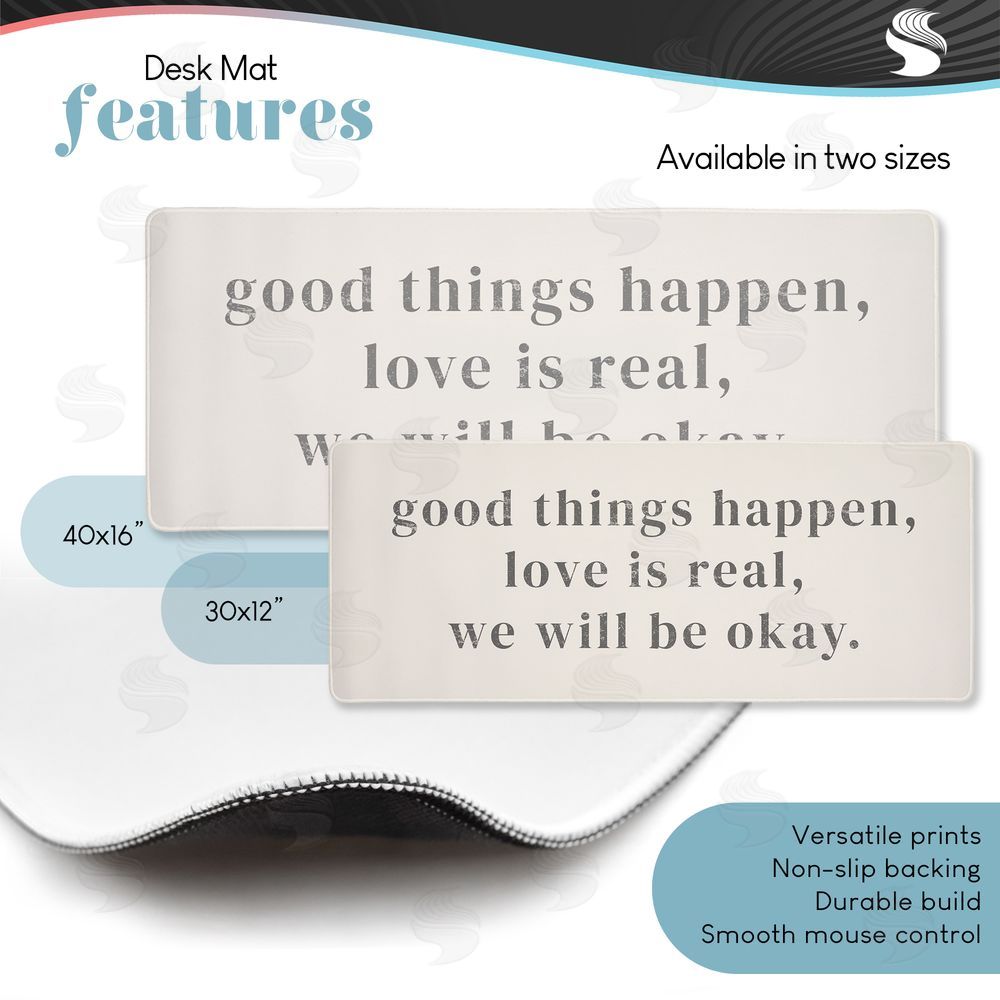 Lil' Rue Good Things Happen Comfort Phrase