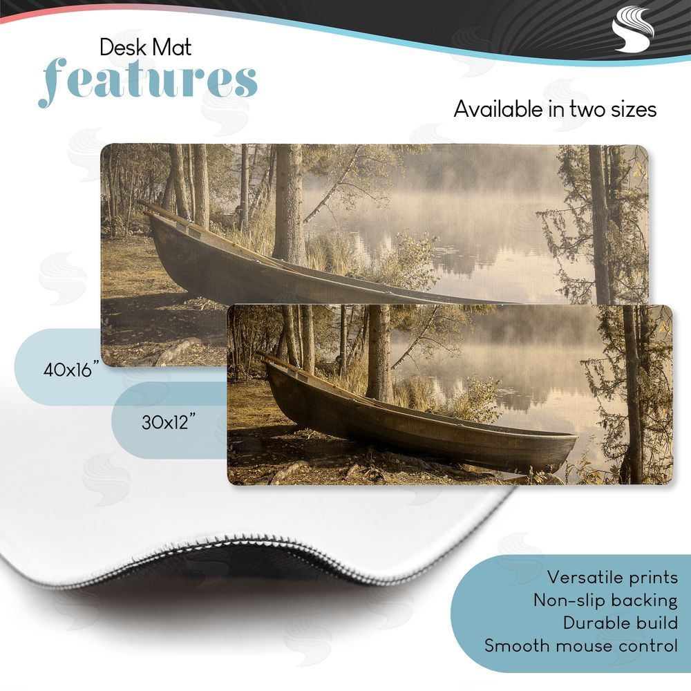 Lil' Rue Docked Boat on Forest's Edge