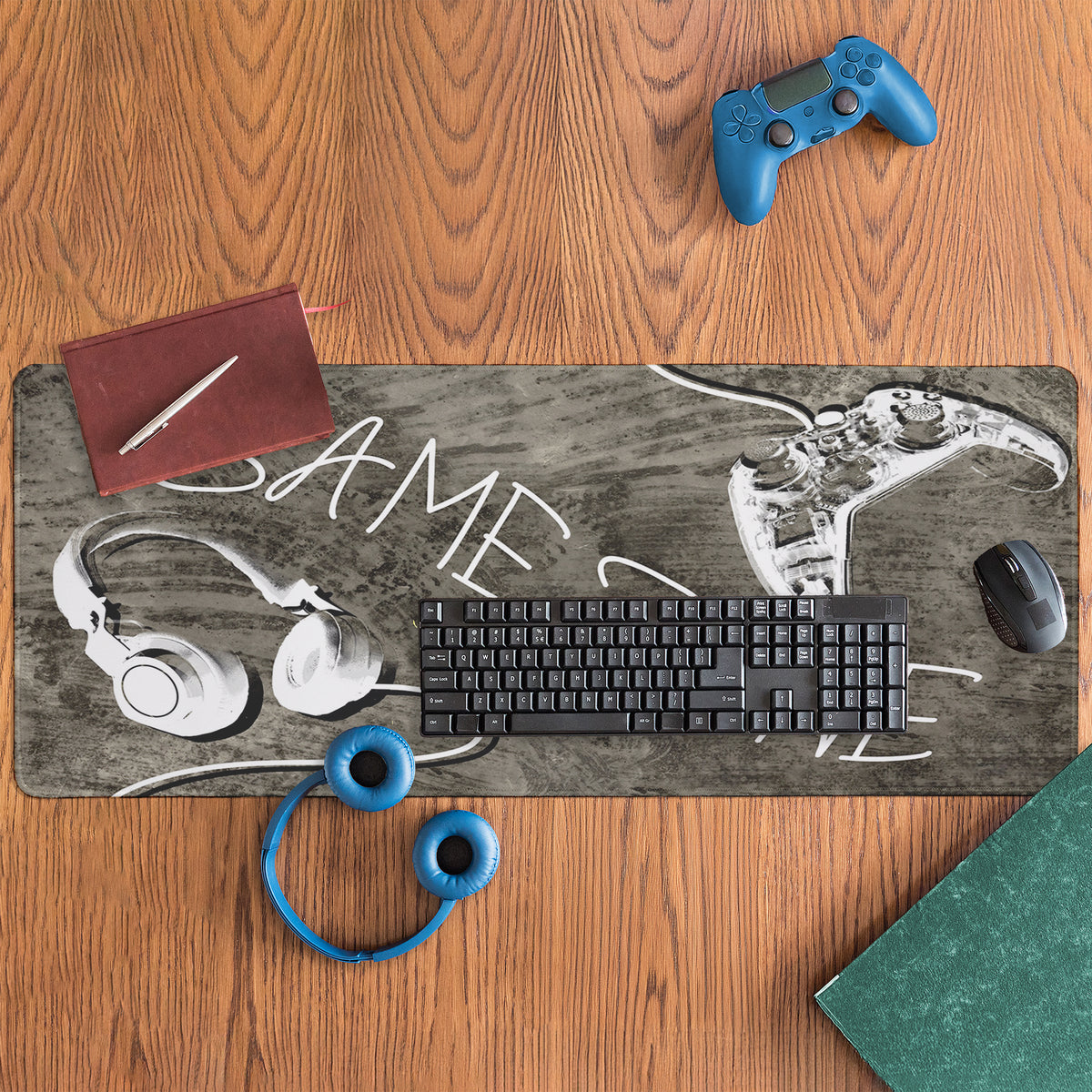 Lil' Rue Game Zone Headphones & Controller