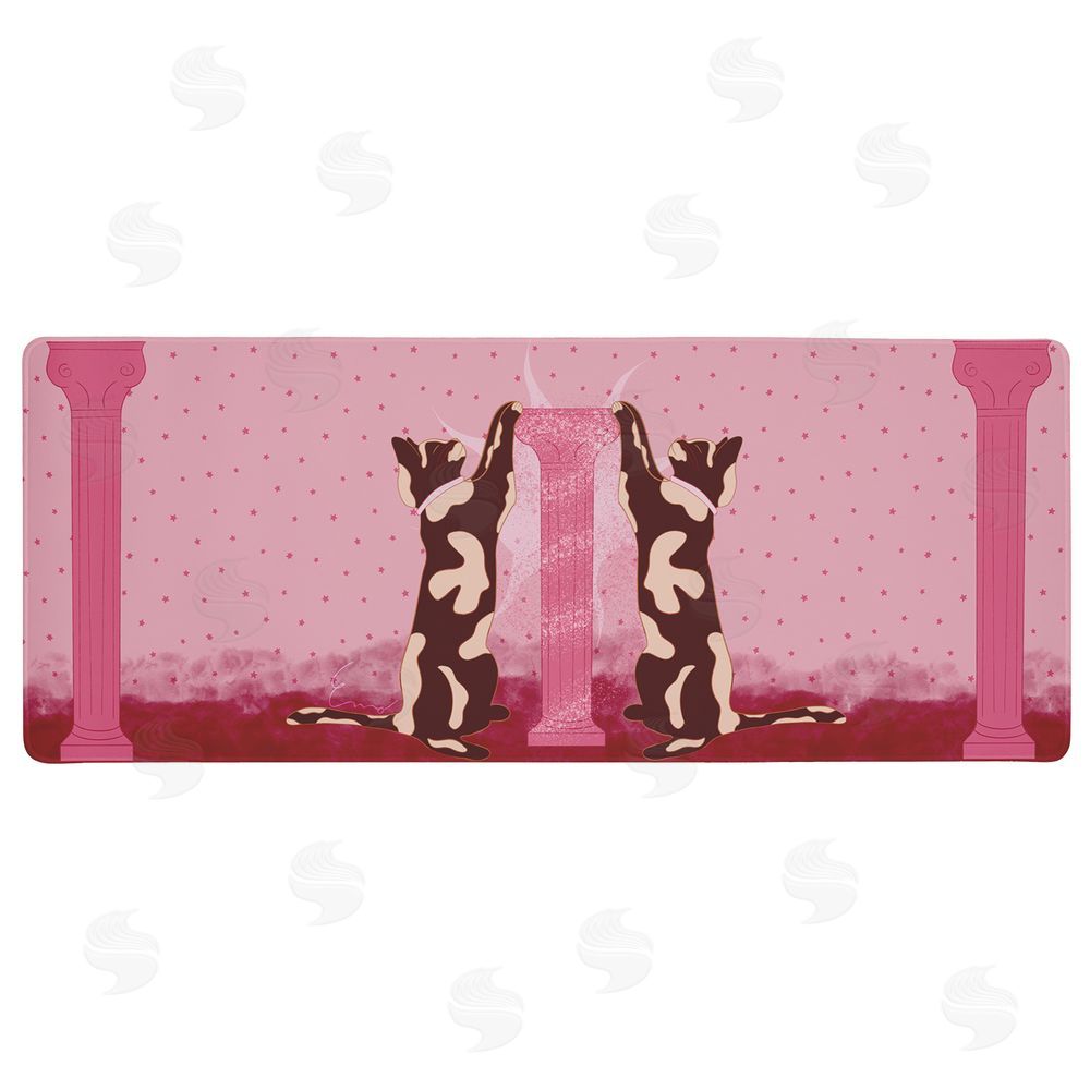 Eclectic Modern Gemini Cats Symmetry