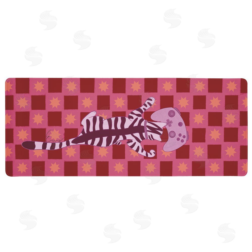 Eclectic Modern Planchette Cat in Sunset Hues