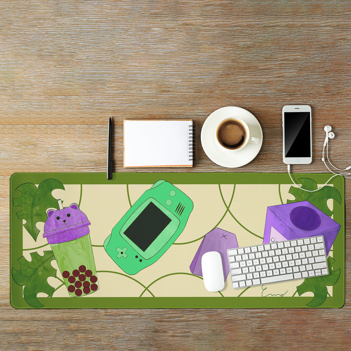 Eclectic Modern Chlorophyll Game Consoles