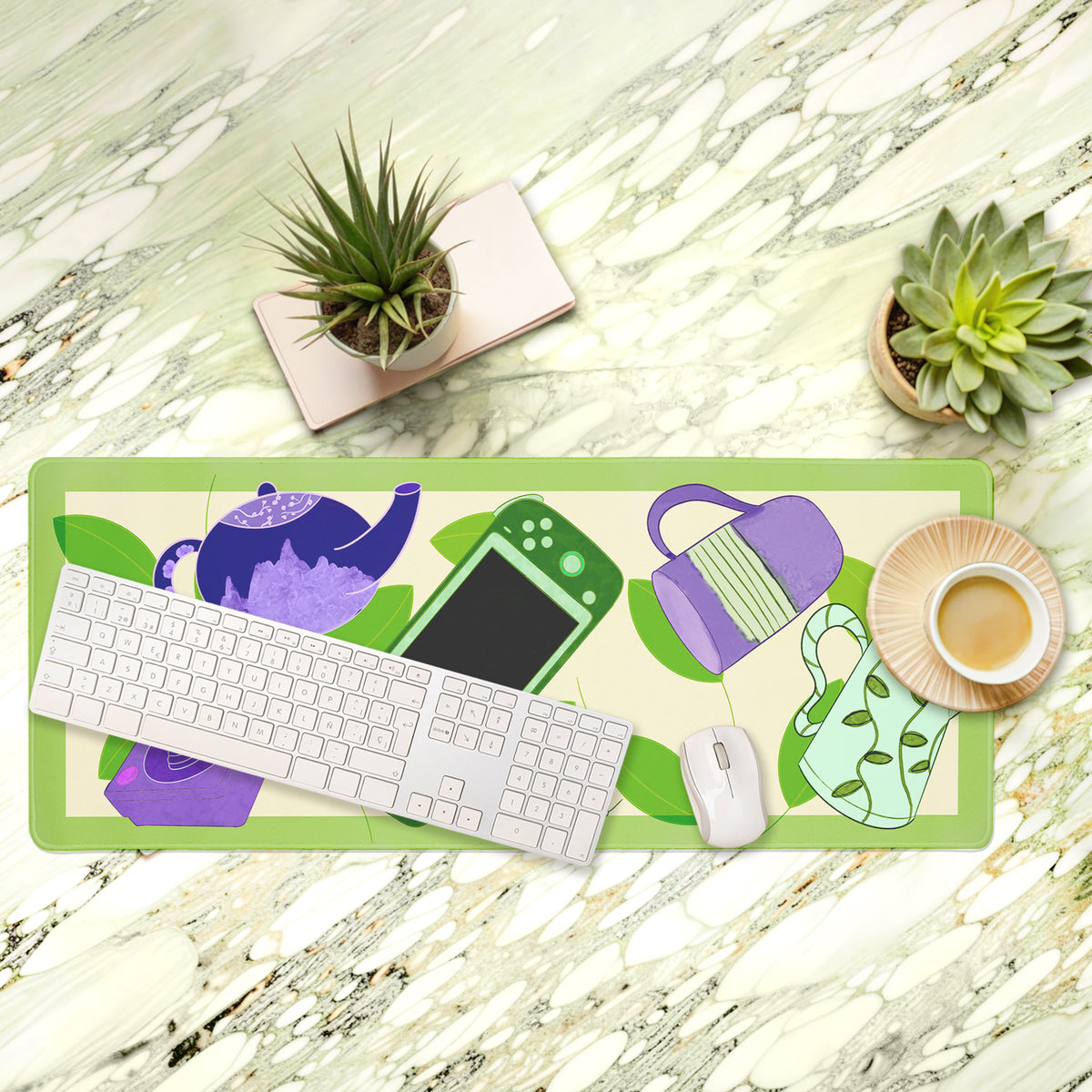Eclectic Modern Tea Time Gaming Session