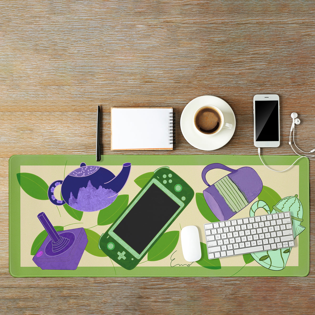 Eclectic Modern Tea Time Gaming Session