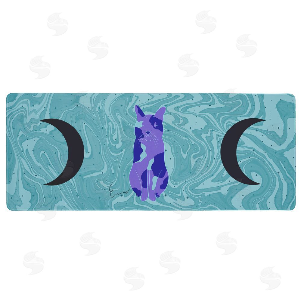 Eclectic Modern Lunar Zen Cat