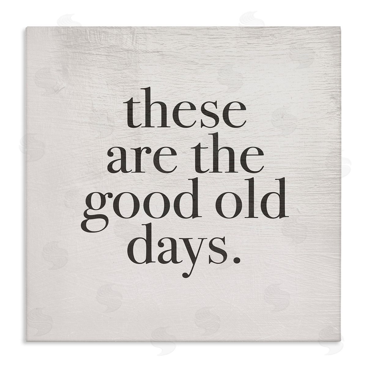 Good Old Days Family Design Canvas Wall Art, Home Decor by Stupell Studio
