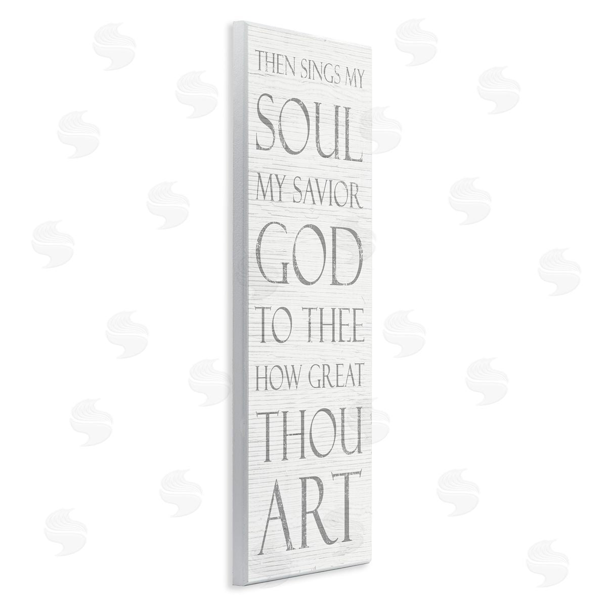 Then Sings My Soul Religious Wood Plaque Wall Art, Home Decor by Stupell Studio