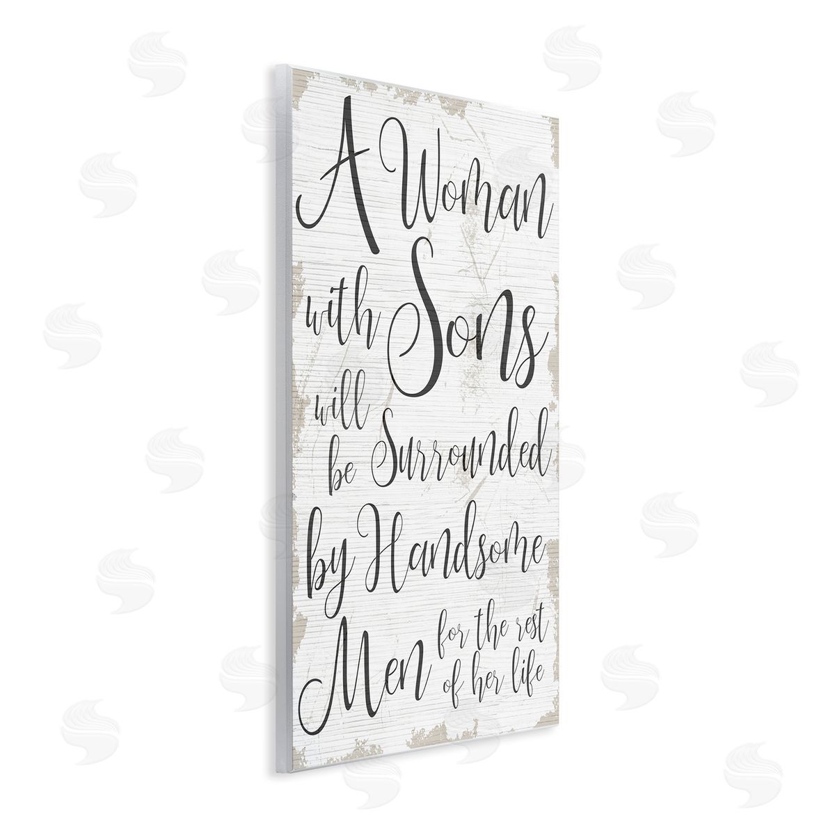 Handsome Sons Family Parenting Wood Plaque Wall Art, Home Decor by Stupell Studio