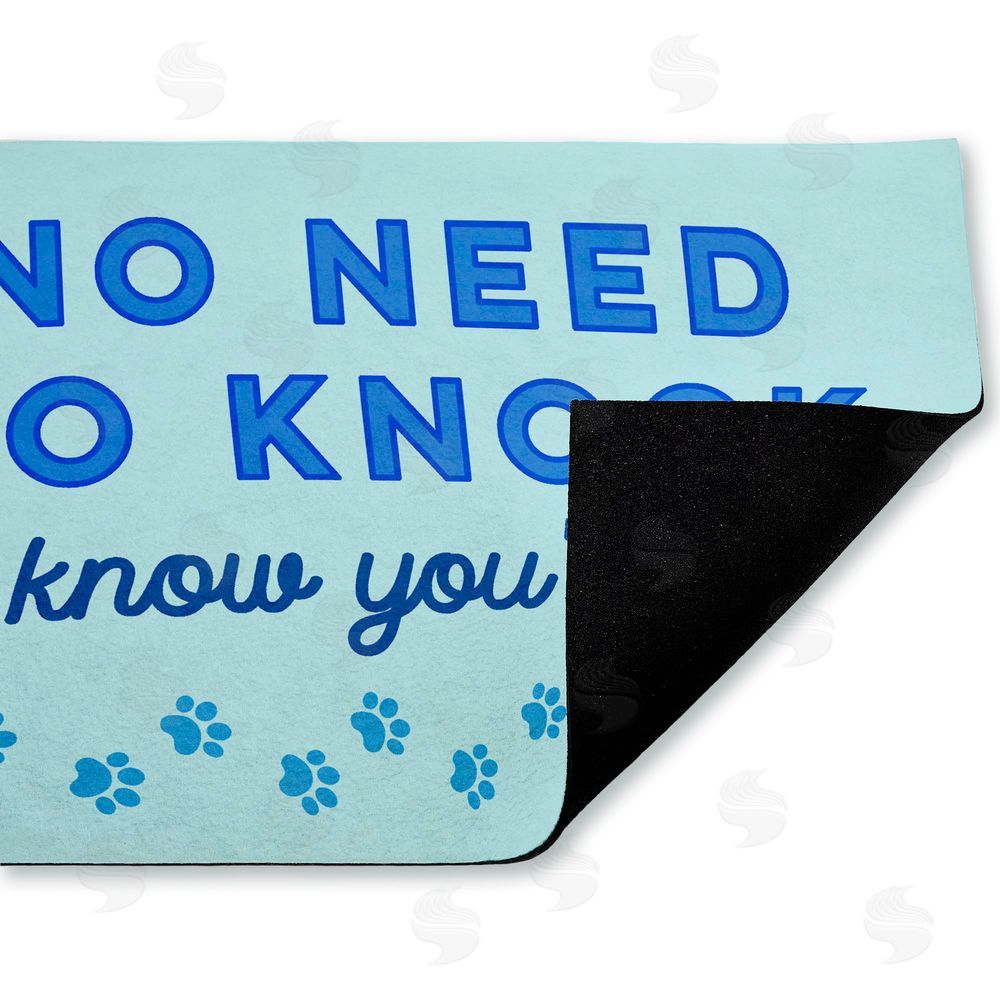 Stupell Studio We Know You're Here Unwoven Outdoor Door Mat