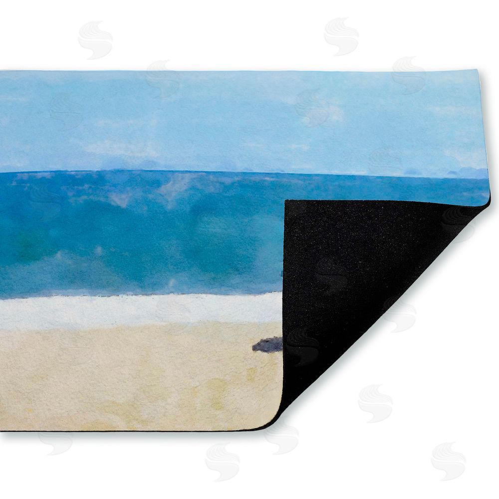 Jeff Pica Sunny Beach Day Seat Unwoven Outdoor Door Mat