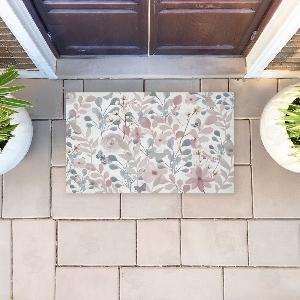 Kim Allen Wildflower Hope Botanicals Unwoven Outdoor Door Mat