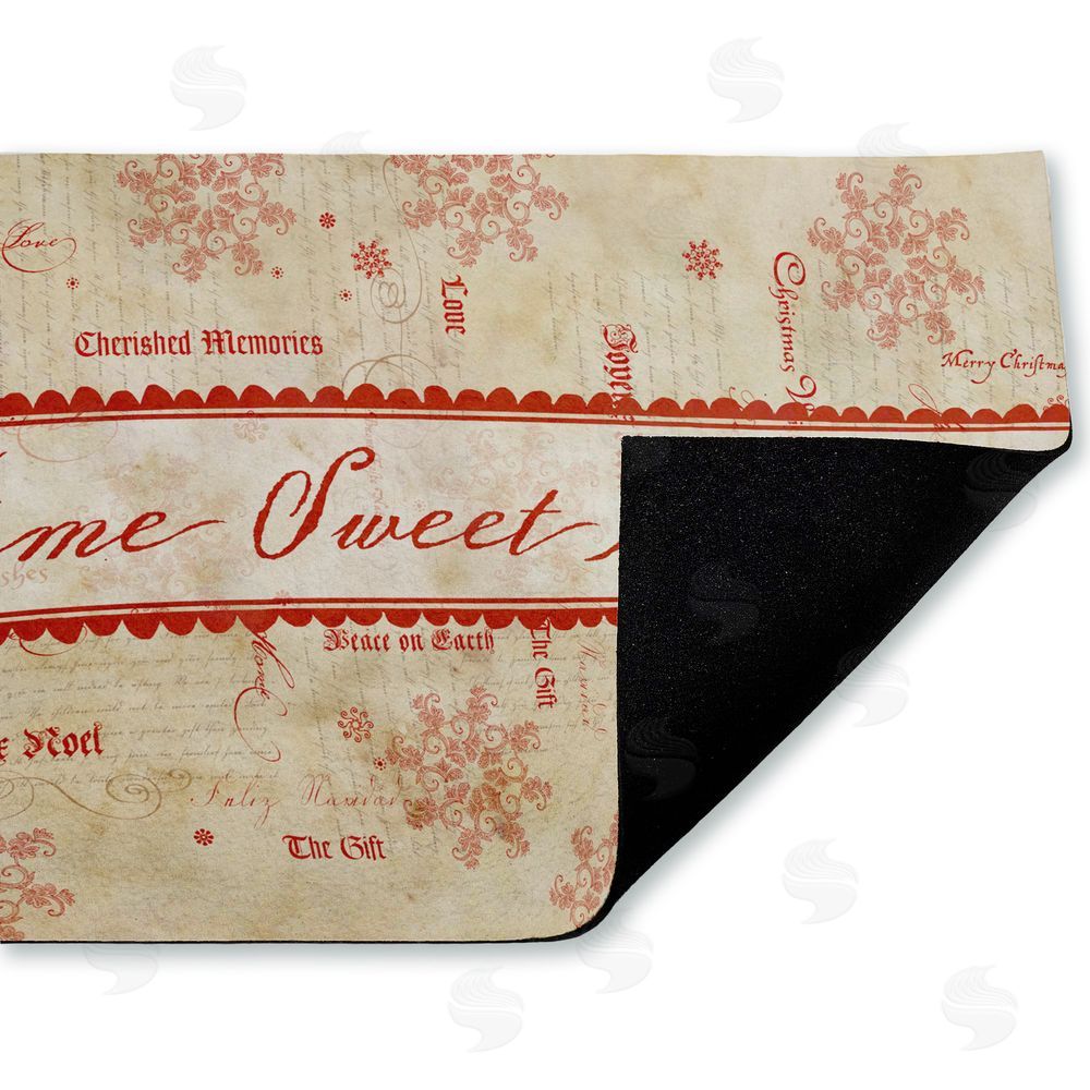 Tim Coffey Vintage Holiday Traditions Unwoven Outdoor Door Mat